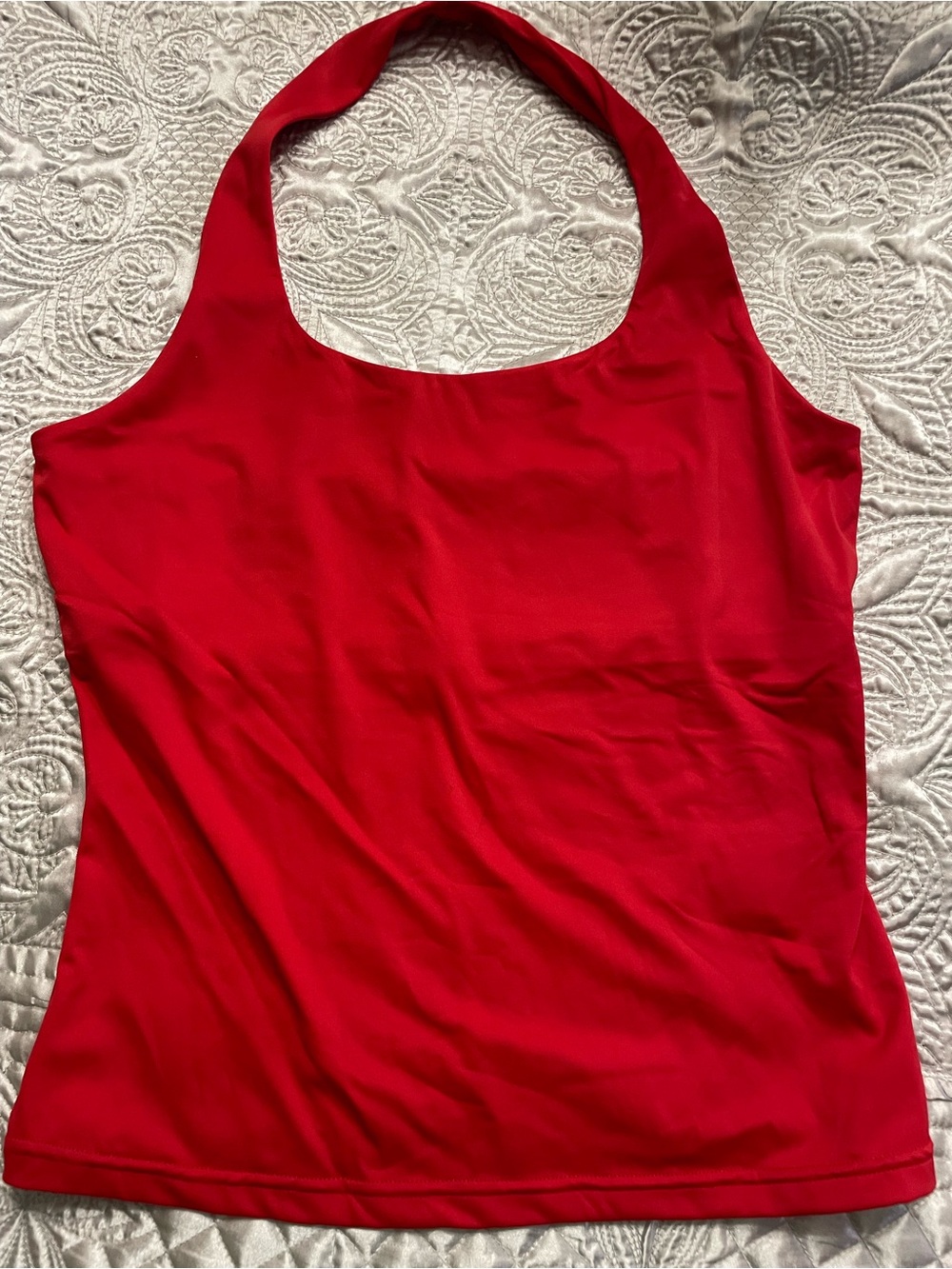 Women’s Red Halter Tank Top